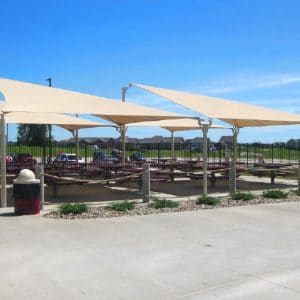 sail shade structure