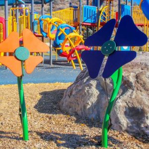 Flower Outdoor Musical Instrument