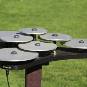 Lilypad Cymbals Outdoor Musical Instrument