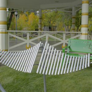 Manta Ray Outdoor Musical Instrument