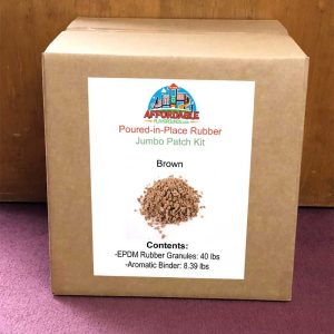 Jumbo Brown Playground Rubber Repair Kit