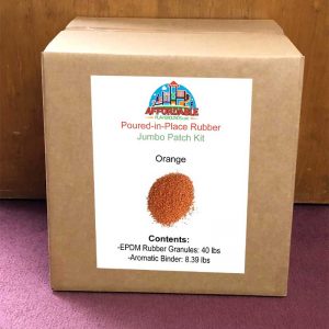 Jumbo Orange Playground Rubber Repair Kit