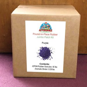 Jumbo Purple Playground Rubber Repair Kit