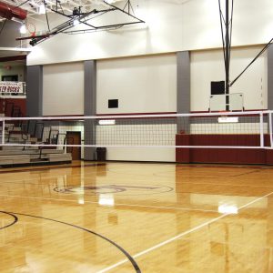 Ceiling Mounted Indoor Competition Volleyball Net System