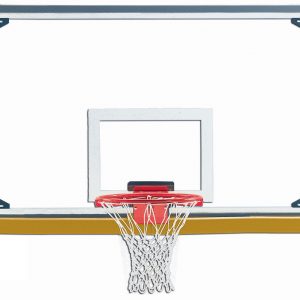 Regulation Glass Basketball Backboard with Steel Frame