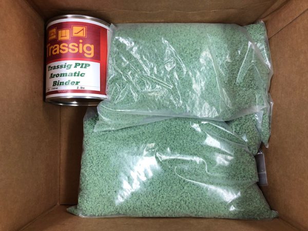 Green EPDM Poured in Place Rubber Repair Patch Kit for Commercial Playground Wear Layer Surfacing Damage