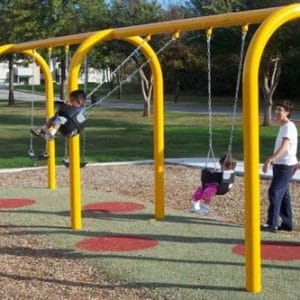 2 bay arch swing NY