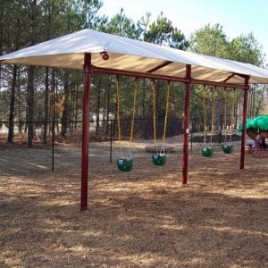 Shaded swing set CT