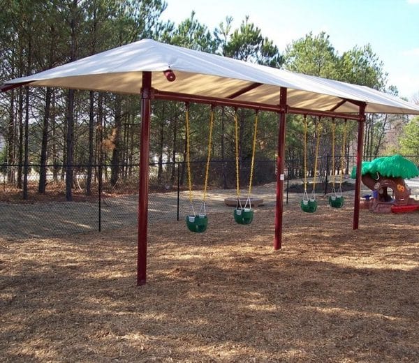 Shaded swing set CT