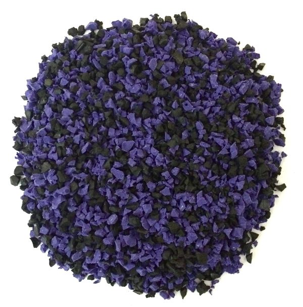 purple and black poured in place repair patch kit