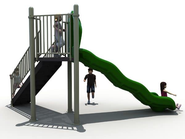 5ft slide 2 5ft stand alone slide