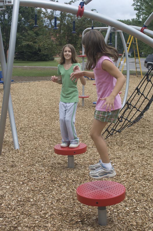 Playground stepping stones
