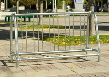 Commercial bike rack