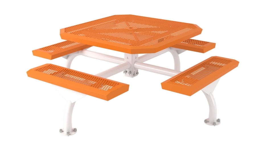 Commercial grade picnic table