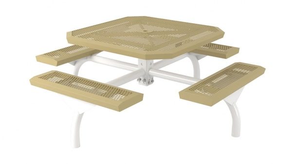 T46WEBINFS Commercial picnic table CT