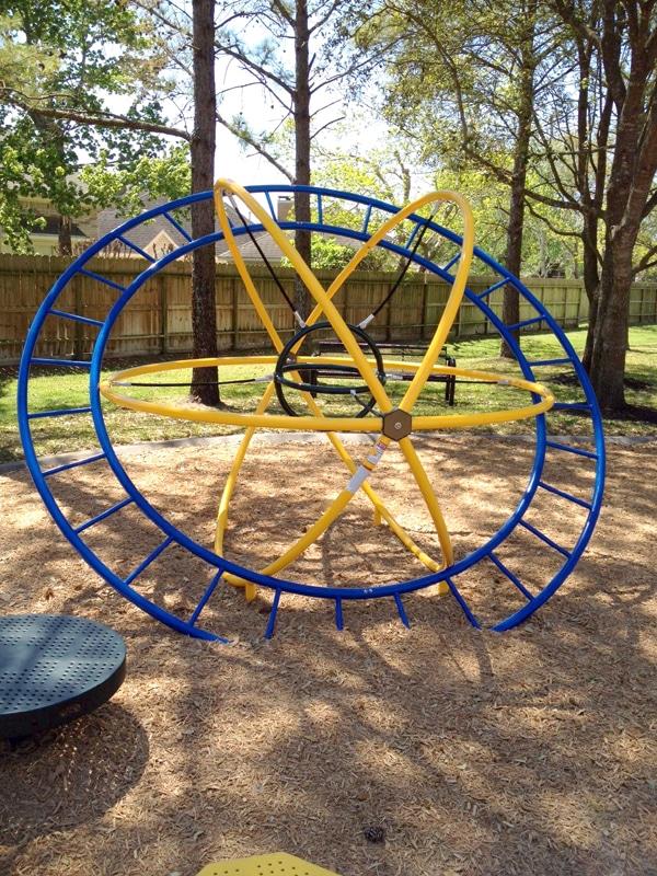 Commercial playground climber