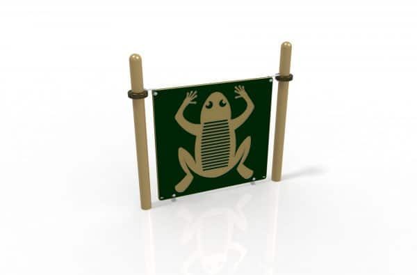 Frog Noise_greentan Noise making Playground Panels