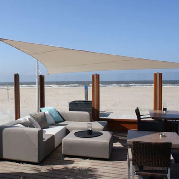 right angle sail shade beach