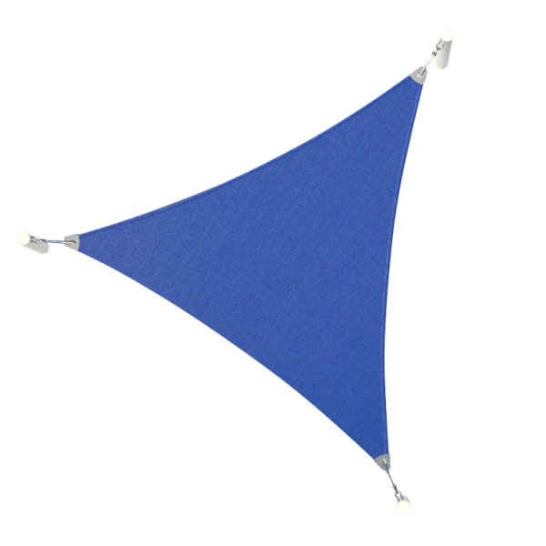 Triangle Sail Shade (2) triangle sail shade top view