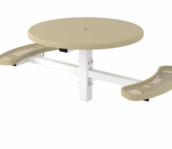 round pedestal picnic table