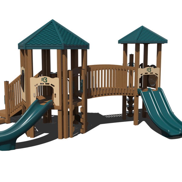GGR30004 Composite Playset Affordable Playgrounds By Trassig