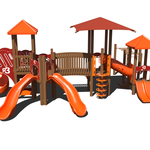 GGR30009 Composite Playset Affordable Playgrounds By Trassig