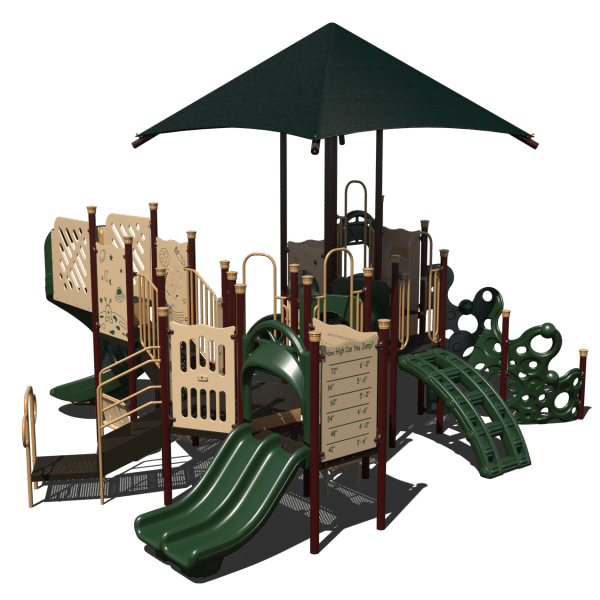 GG0017 Composite Playset Affordable Playgrounds By Trassig