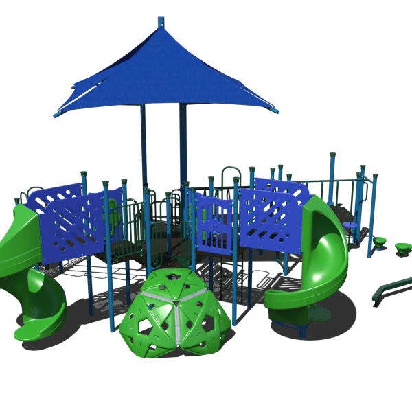 GG0022 Composite Playset Affordable Playgrounds By Trassig