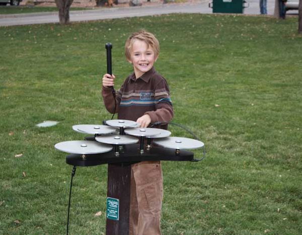 Lilypad Cymbals Outdoor Musical Instrument