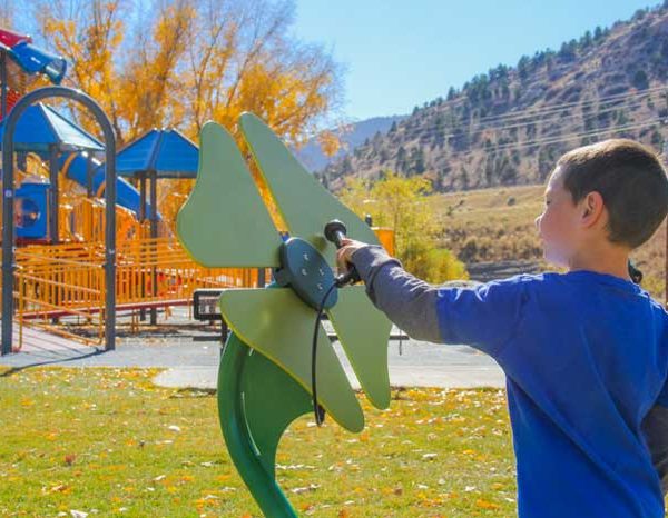 Flower Outdoor Musical Instrument