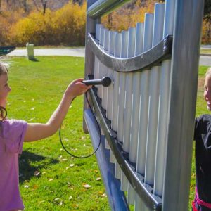 Harp Outdoor Musical Instrument