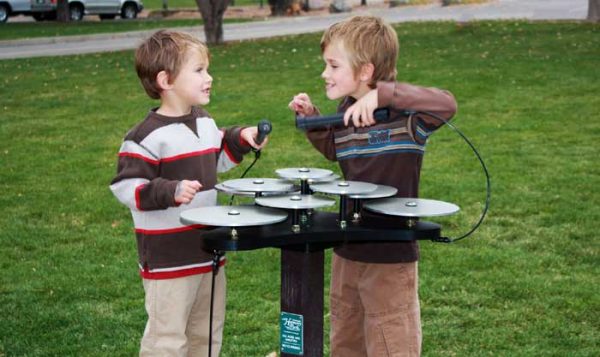 Lilypad Cymbals Outdoor Musical Instrument