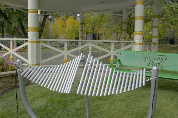 Manta Ray Outdoor Musical Instrument