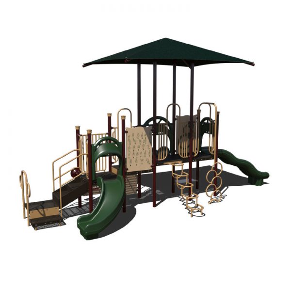 GG0028 Composite Playset Affordable Playgrounds By Trassig