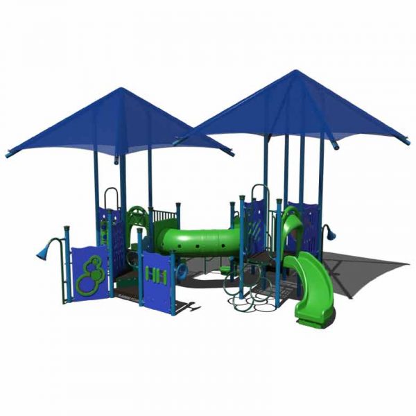 GG0023 Composite Playset Affordable Playgrounds By Trassig