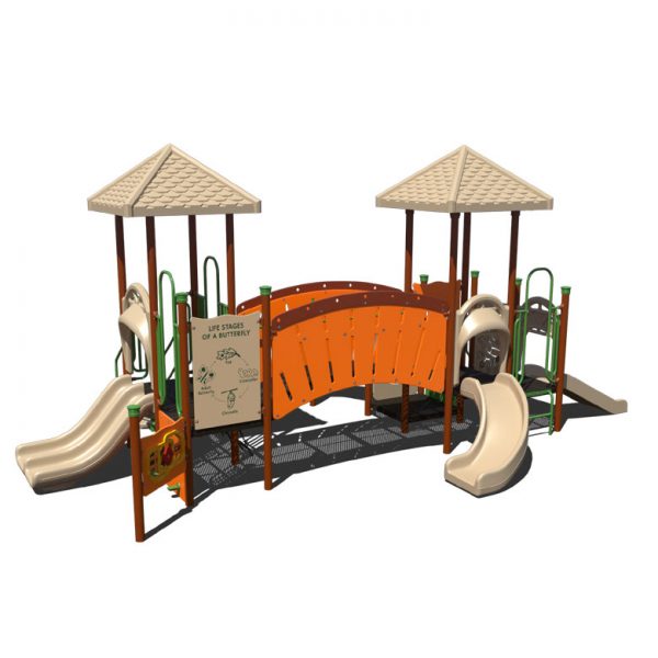 GG0027 Composite Playset Affordable Playgrounds By Trassig