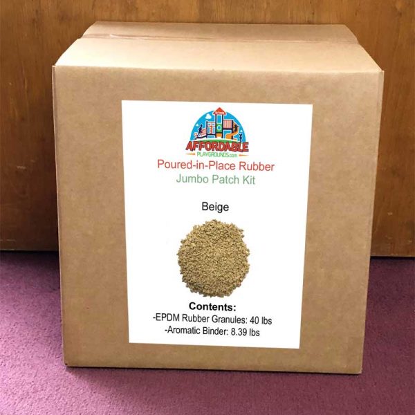 jumbo-beige Jumbo Beige Playground Rubber Repair Kit