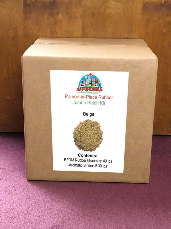 Jumbo Beige Playground Rubber Repair Kit