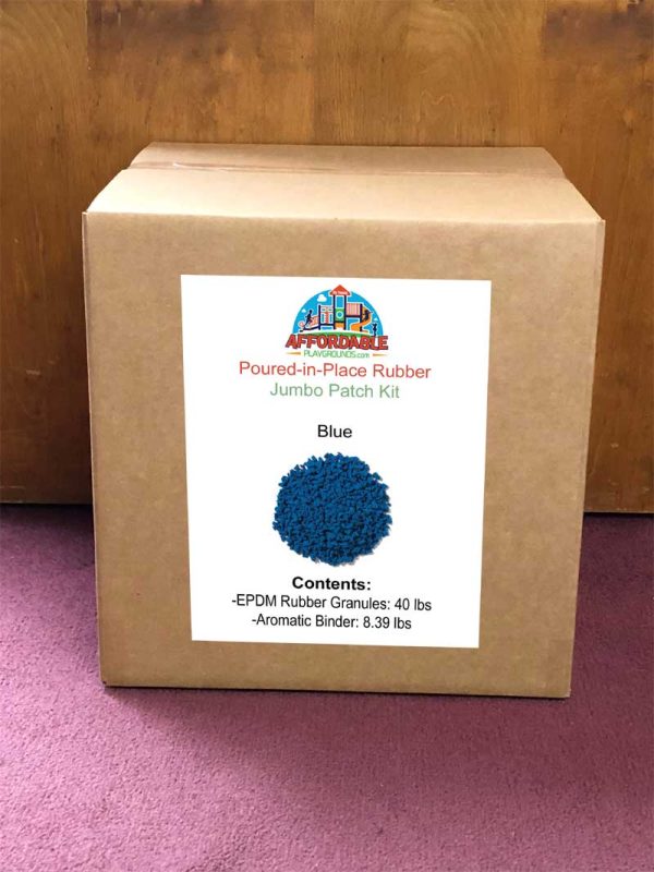 Jumbo Blue Playground Rubber Repair Kit