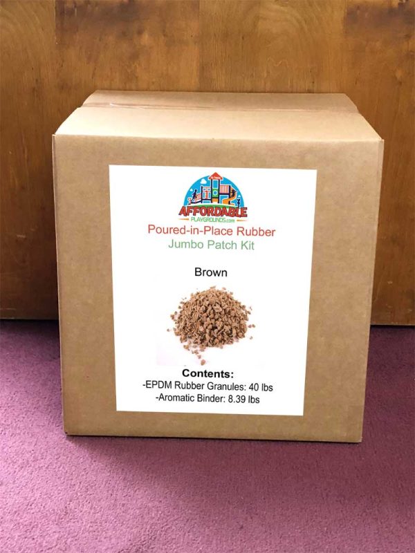 Jumbo Brown Playground Rubber Repair Kit