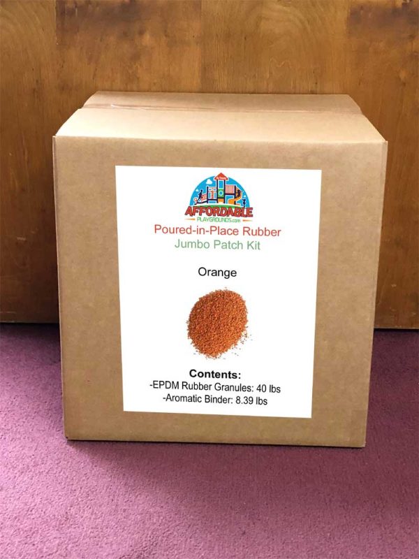Jumbo Orange Playground Rubber Repair Kit