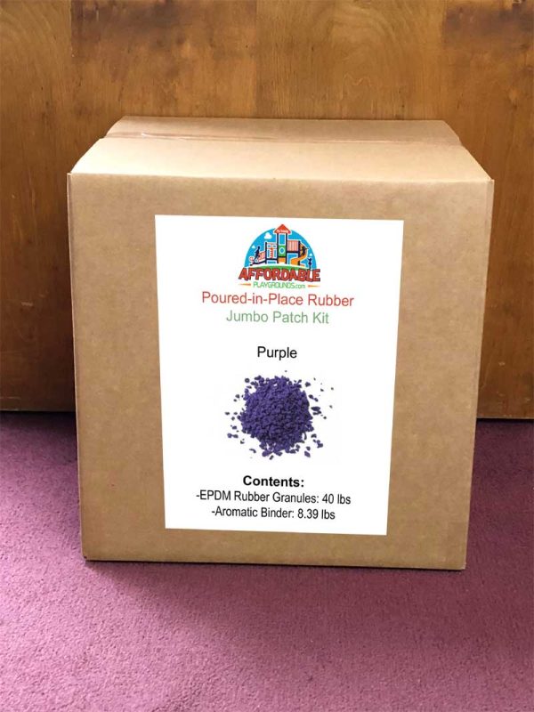 Jumbo Purple Playground Rubber Repair Kit