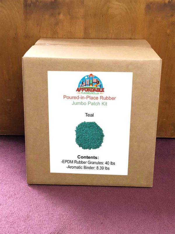 Jumbo Teal Playground Rubber Repair Kit