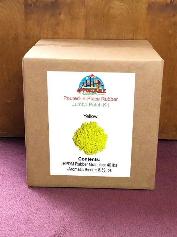 Jumbo Yellow Playground Rubber Repair Kit