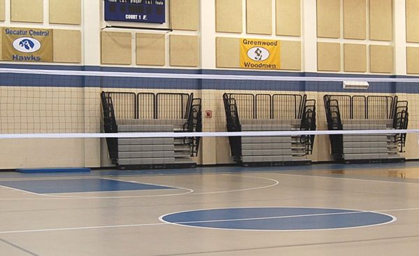 7200 Libero Multi-Sport Net System Multi-sport net system for volleyball, tennis, badminton etc.