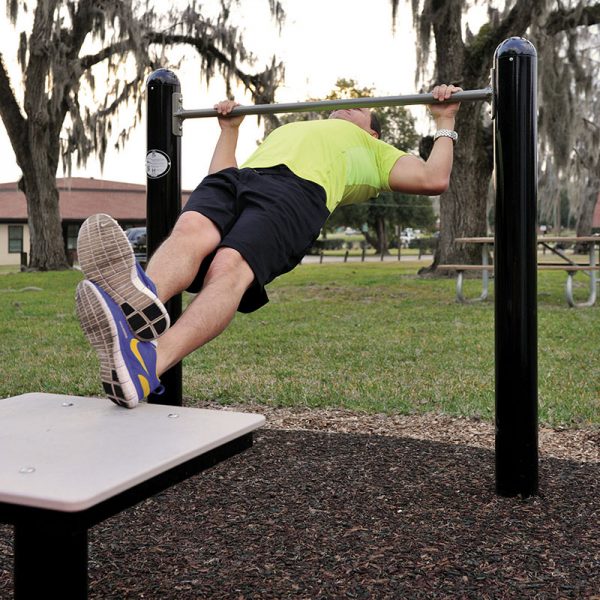 Horizontal Chin-Up Lifestyle Outdoor Fitness Equipment