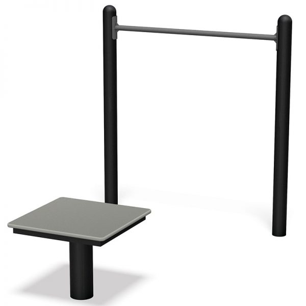 Outdoor Fitness Horizontal Chin-Up Station Equipment