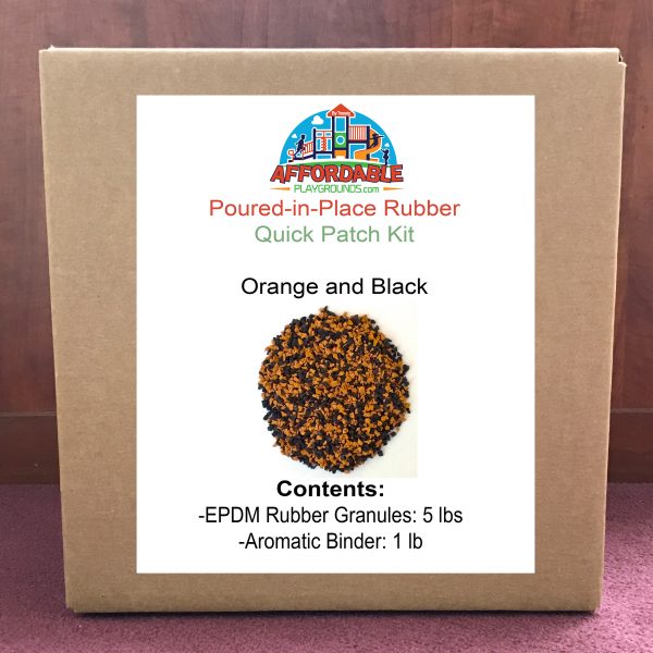 quick orange and black