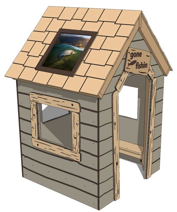 Gone Fishin' Cabin Playset